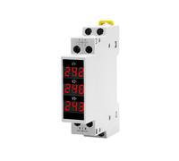 -3R LED Voltmetro Trifase Display Digitale Misuratore di Tensione Modulare 80-500VAC Din Rail V1 V2 V3