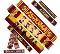 3R SPORT SRL Sciarpe ROMA Supporters Giallorossi | Sciarpa Stadio Tifosi Calcio Romanisti | Sciarpa Jaquard PS 39890-BS