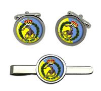 3rd/4th Cavalleria Regiment (Australiano Militare) Gemelli E Fermacravatta Set