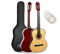 3rd Avenue Chitarra Classica 3/4 Bambini, Corde Nylon, Naturale | Chitarra spagnola con borsa e corde di ricambio. Corde nylon morbide, delicate sulle piccole dita