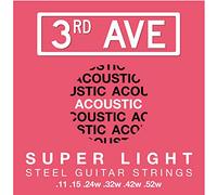 3rd Avenue Corde per chitarra acustica in bronzo fosforoso super leggero 11-52