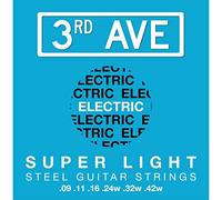 3rd Avenue Corde per chitarra elettrica Super Light Nickel Wound 9-42