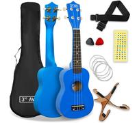 3rd Avenue Pacchetto beginner con ukulele soprano da 21 pollici 3rd Avenue