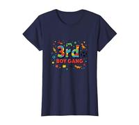 3rd Boy Gang: Avventura giocosa per Giovani esploratori Maglietta, Donna, Navy, L