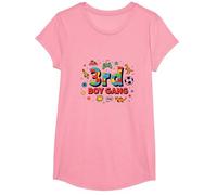 3rd Boy Gang: Avventura giocosa per Giovani esploratori Maglietta, Ragazze, Rosa, XS