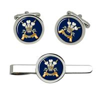 3rd Carabinieri Il Principe Di Wales's Dragoon Protezioni Gemelli E Tie Clip Set