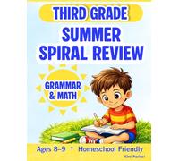 3rd Grade Spiral Review Workbook: Daily Math & Language Practice | 160 Days of Skill Review | Ideal for Summer Review or Year-Round Learning