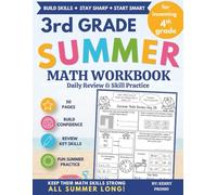 3rd Grade Summer Math Workbook Daily Review and Skill Practice: For Incoming 4th Grade