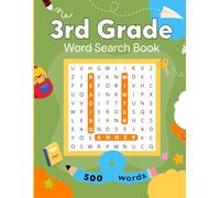 3rd Grade Word Search Book. A Sight Words Word Puzzle Activity Workbook for Grade 3 to Build Vocabulary with Fun Word Games.