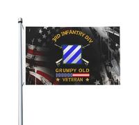 3Rd Infantry Division Third Id Bandiera Da Cortile 90X150Cm Colorato Decorative Bandiera Bandiere Da Cortile Per Fattoria Sport Celebrazione