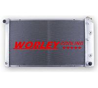 3Row Aluminum Radiator FOR 1970-1981 Pontiac Catalina 71 72 73 74 75 76 28" WIDE