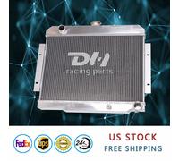 3Row Aluminum Radiator For 1972-86 Jeep CJ5 CJ7 Chevy V8 Engine Only 2.5 4.2L