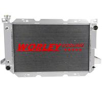 3Row Aluminum Radiator For 1985-97 Ford F250 Truck 5.0L & 5.8L & 7.5L V8 Engine
