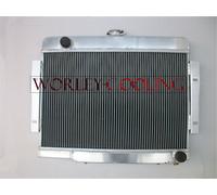 3Row Aluminum Radiator For 72-86 Jeep CJ CJ5 CJ7 Chevy Small Block SBC Swap V8