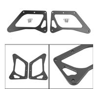 3Row LED Motorcycle Headlight Fog Aluminum for Honda Grom MSX125 13-19 BLK H7