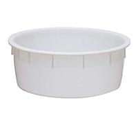 Vevendo Bidone Mastellone 3S Enologia 110 l Polietilene atossico Bianco 80xH30 cm