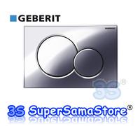 Geberit Sigma01 - Placca di comando SIGMA01, cromato brillante 115.770.21.5