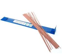 3S SuperSamaStore Bacchette Brasatura Rame Ag2CuP con Argento 2% per Tubazioni, Barre Lega Brasante Rame Fosforo per Saldatura, Ø 2 x 500 mm, Confezione 0,5 kg