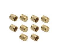 3S SuperSamaStore Cappucci con Guarnizione 5/16'' Sae per Valvole e Prese di Servizio di Impianti di Climatizzazione e Refrigerazione, Confezione 10 Tappi
