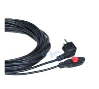 Cavo scaldante NO FROST 10 mt antigelo 15 W/m con spina e termostato