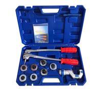 Espansore manuale a pinza per tubi rame con 7 matrici in pollici