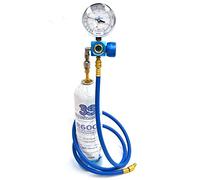 KIT RICARICA e DIAGNOSI GAS R600a per FRIGO FREEZER con FRUSTA e MANOMETRO