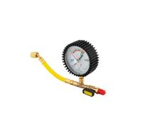 MANOMETRO per AZOTO con RUBINETTO e ATTACCO 1/4" sae - PROVA IMPIANTO CLIMA