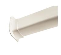 3S SuperSamaStore Passaggio a Muro per Canalina Condizionatore, Copriforo Passamuro per Mono e Dual Split, PVC Rigido Antiurto con Protezione Uva, Bianco, 80x60 mm, 16 Pezzi