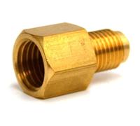 Raccordo in ottone 1/4 sae femmina x m12x1,5 maschio 1/2 acme