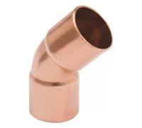 3S SuperSamaStore Raccordo a Gomito 45° per Tubi Condizionatore, Giunto Tubo 45 Gradi a Saldare, Curva Angolo Rame per Impianto Climatizzatore e Refrigerazione, Femmina - Femmina 1/4″ (6,35 mm)