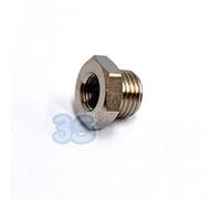 3S SuperSamaStore Raccordo Riduzione Gas 1/8" F x 1/4" M, Adattatore in Ottone Filettato BSP, Ideale per Impianti Idraulici, Condizionamento e Applicazioni Tecniche