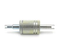 3S SuperSamaStore RL1050 Cacciavite Togli Valvola Spillo Tascabile con Porta Meccanismi - Strumento per Fruste Climatizzazione e Sistemi HVAC - Compatto, Ergonomico, in Acciaio