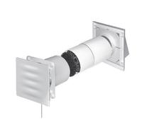 3S SuperSamaStore Salvatore il Recuperatore di Calore, Monostanza, Diametro 100, Scambiatore di Calore con Ventilazione Meccanica Controllata, Scambiatore d'Aria Professionale a Parete