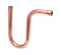 3S SuperSamaStore Sifone Rame a Saldare, Tubo Trappola P in Rame per Impianti di Climatizzazione e Refrigerazione, Attacco Femmina - Femmina, 1″