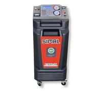 stazione super automatica di ricarica climatizzazione autoveicoli recupero vuoto e carica con bilance elettroniche gas r1234yf - con kit tracciante uv