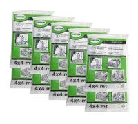 Telo copritutto in polietilene 4x4 mt - 10 pezzi