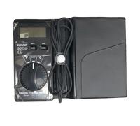 3S SuperSamaStore Termometro Digitale Professionale a Batteria con Sonda in Acciaio Inox 90 Centimetri, Display Lcd e Custodia, Misurazione Temperatura Celsius/Fahrenheit, Nero, 110x55x9 Millimetri