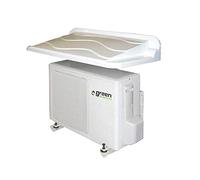 3S SuperSamaStore Tettoia di Copertura per Unità Esterna Climatizzatore, Resistente e Facile da Montare, Abs, 100 x 50 x 18 Centimetri