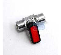SUPERSAMASTORE Valvola a Sfera 1/8" Passo Gas Femmina - Femmina EFRSM8FF