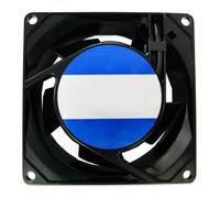 3S SuperSamaStore Ventilatore Assiale per Raffreddamento Quadri Elettrici e Motori, Ventola di Raffreddamento Silenziosa 28 dbA, 2450 Giri/Min, 230V, 25W, 80 x 80 x 38 mm