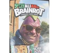 3'SERIE STARTER PACK ITALIAN BRAINROT SKIFIDOL TRADING CARD GAME-PRONTACONSEGNA