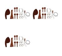3Set 4/4 Accessori per Parti di Violino Mentoniera per Cordiera Fine Tuner 4438