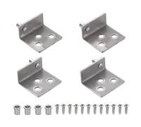 3Set Cerniere 35x41mm, per Porte ad Asse Nascosto, Argento