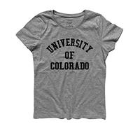 3styler T-Shirt Donna University of ... Inspired by Glenn Frey - Capital Centre Shirt - Linea Classic - 100% Cotone 185 gr/mq (M, Grigio Melange)
