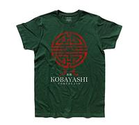 3styler T-Shirt Uomo Kobayashi Porcelain - I soliti Sospetti - The Usual Suspects - Linea Classic - 100% Cotone 185 gr/mq (XL, Verde)