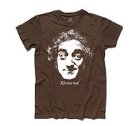 3styler T-Shirt Uomo Marty Feldman - AB Normal - Igor Frankenstein Jr - Linea Classic - 100% Cotone 185 gr/mq (XXL, Cioccolato)