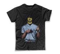 3styler T-Shirt Uomo Nera Baseball Furies - Guerrieri della Notte - Linea Collection - Cotone Fiammato (Slub) 150 gr/mq (XL, Nero)