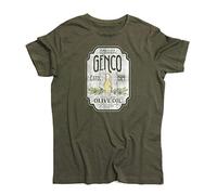 3styler T-Shirt Uomo Olio Genco Oil - Padrino Godfather Shirt - Linea Vintage - Cotone Organico 140 gr/mq