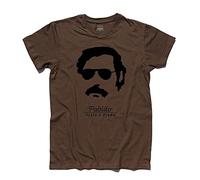 3stylershop Men's t-Shirt Pablo Escobar Pablito - Plata o Plomo