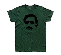 3stylershop Men's t-Shirt Pablo Escobar Pablito - Plata o Plomo